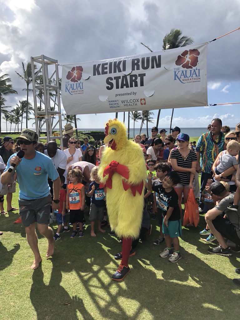 KauaiMarathon's tweet photo. The Keiki run presented by @Wilcox_Health was a great way to kick off marathon weekend. https://t.co/nRSIqDqLM2