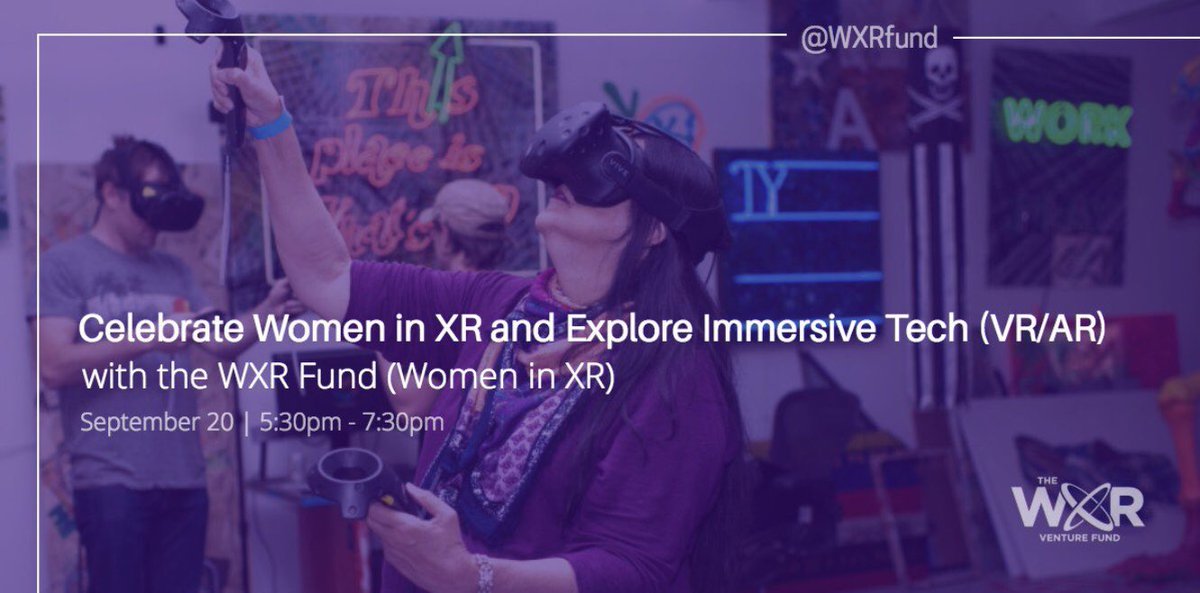 Come hang w/ the <a href="/WXRfund/">WXR Fund</a> in Vancouver on 9/20 🎉

EVENT PASSWORD: WXR15
👉 bit.ly/WXR-Explore-XR…

At <a href="/wearebctech/">BC Tech Association</a> 5:30pm-7:30pm on Sept 20th

Big thanks to <a href="/Accenture/">Accenture</a> 
#WXRfund #VRARAGS