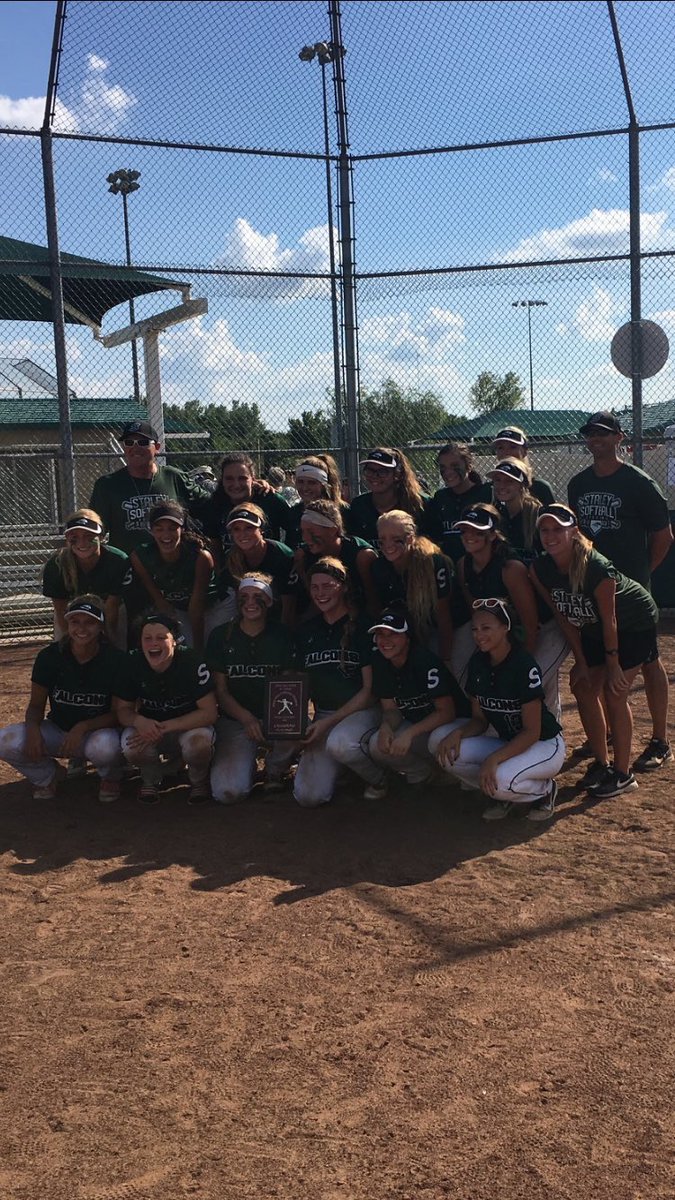 JOPLIN TOURNAMENT CHAMPIONS!! <a href="/staleysoftball/">staleysoftball</a> beat PH South, 6-0, in the semis and Blue Springs, 11-1, in the ‘ship! Photo by <a href="/kaden_holly/">Holly Kaden</a> #StaleyStrong <a href="/NKCSchools/">NKC Schools</a> @StaleyNews
