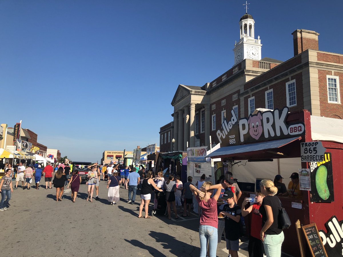 It’s HOT! Still thousands of people are having fun at <a href="/SantaCaliGon/">SantaCaliGon Days Festival</a>. The blacksmith says the shade is hotter than the sun. The fires gets around 2200°.

Tonight on <a href="/kmbc/">KMBC</a> what people say is the COOLEST and how they beat the heat.