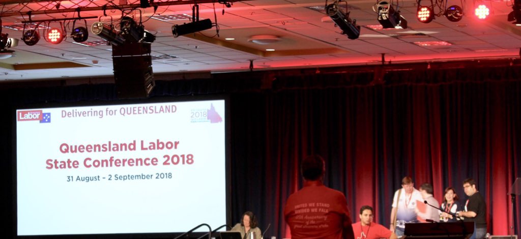 MiltonDickMP's tweet photo. Strong support for action to Clamp Down on Pay Day Lending at @QLDLabor State Confernce. Time is running out for the Loan Sharks 🦈 and their practices of ripping off vulnerable Australians. #ALPQConf #auspol https://t.co/ckLDPFx4Zi
