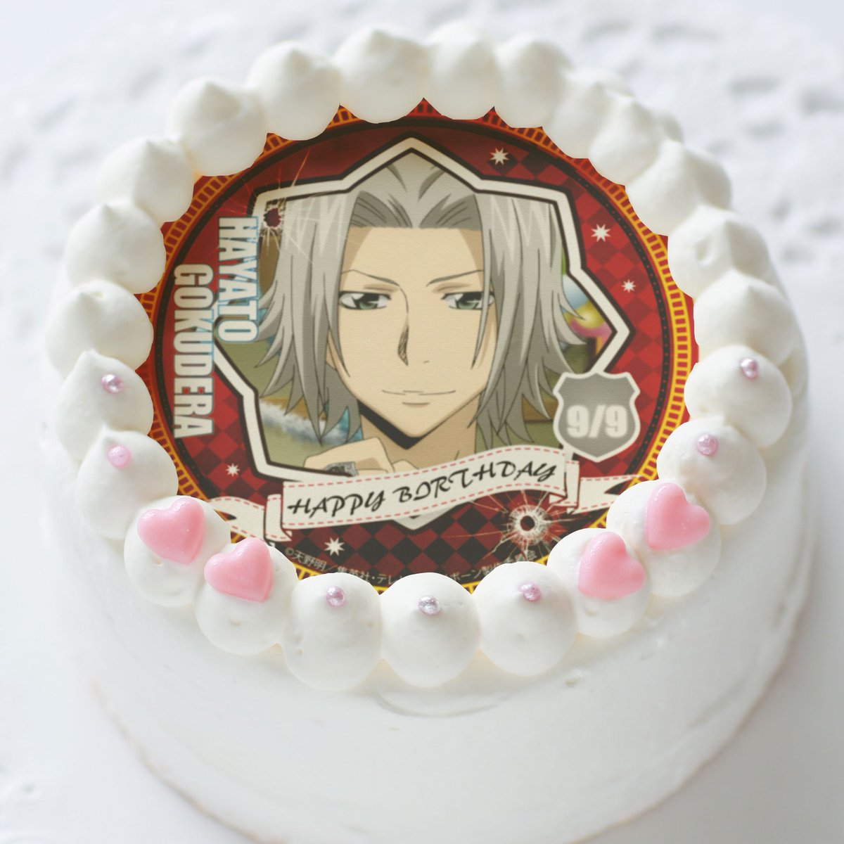 獄寺隼人 プリロール 缶バッジ バースデー REBORN バースデー