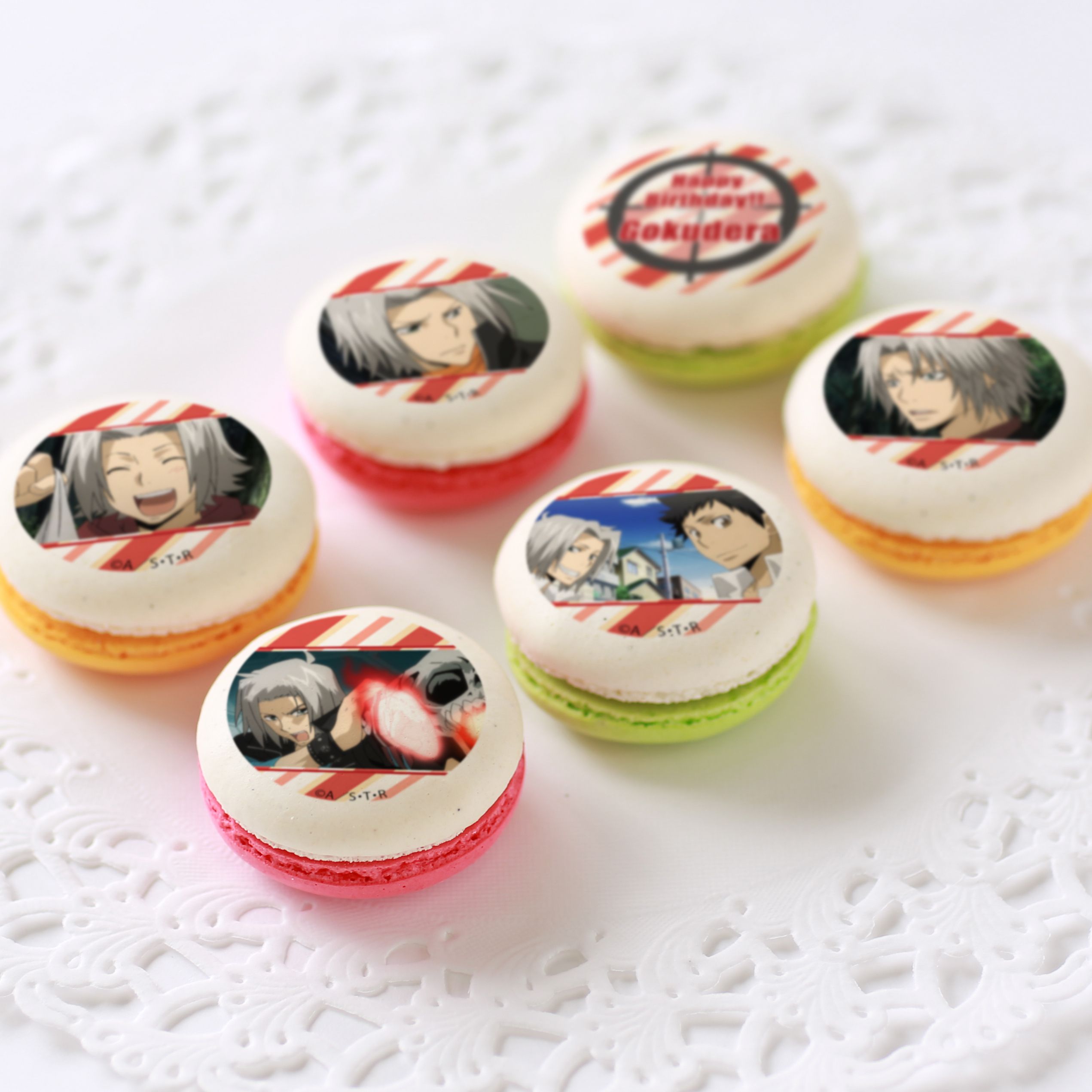 獄寺隼人 プリロール 缶バッジ バースデー REBORN バースデープリ