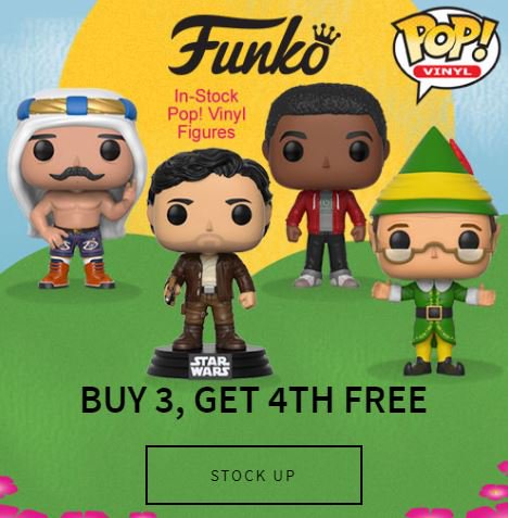 buy one get one free funko pop