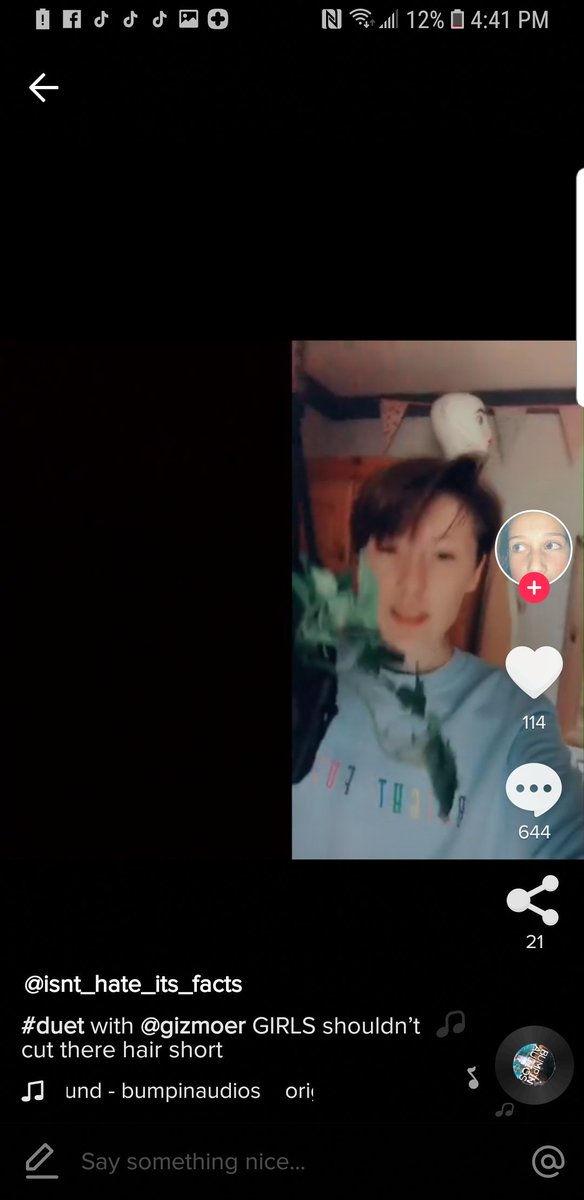 HippiePandaa's tweet photo. @tiktok_us This. Needs. To. End. #tiktok #cyberbullying #lgbtq #cosplayers https://t.co/OdmsCOJOeJ
