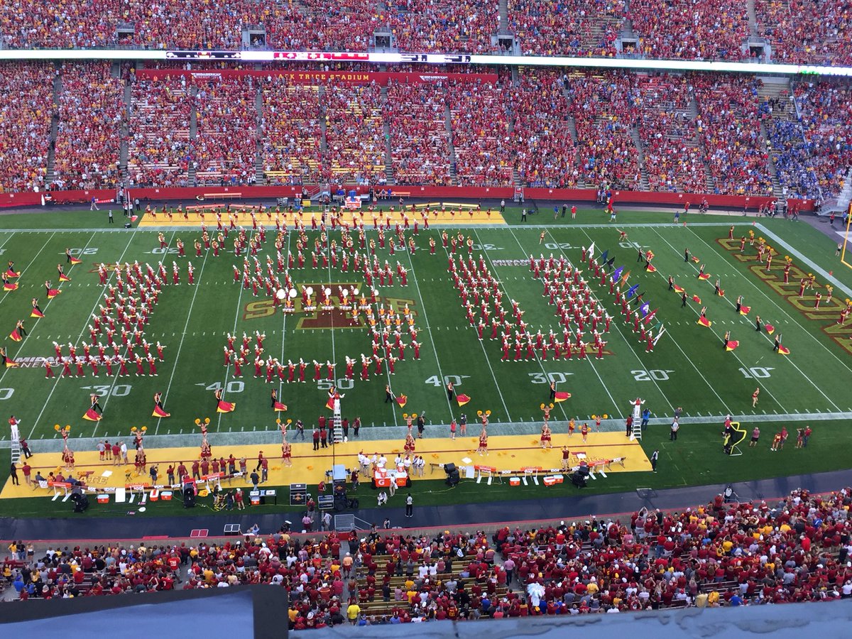mahonsports's tweet photo. Ready for some college football.@CycloneFB begins 1️⃣2️⃣7️⃣th year playing host to @GoJacksFB. Catch action on @cyclonestv with @brentblum @SageRosenfels18 @7pm CST https://t.co/lik9YWA3Ii