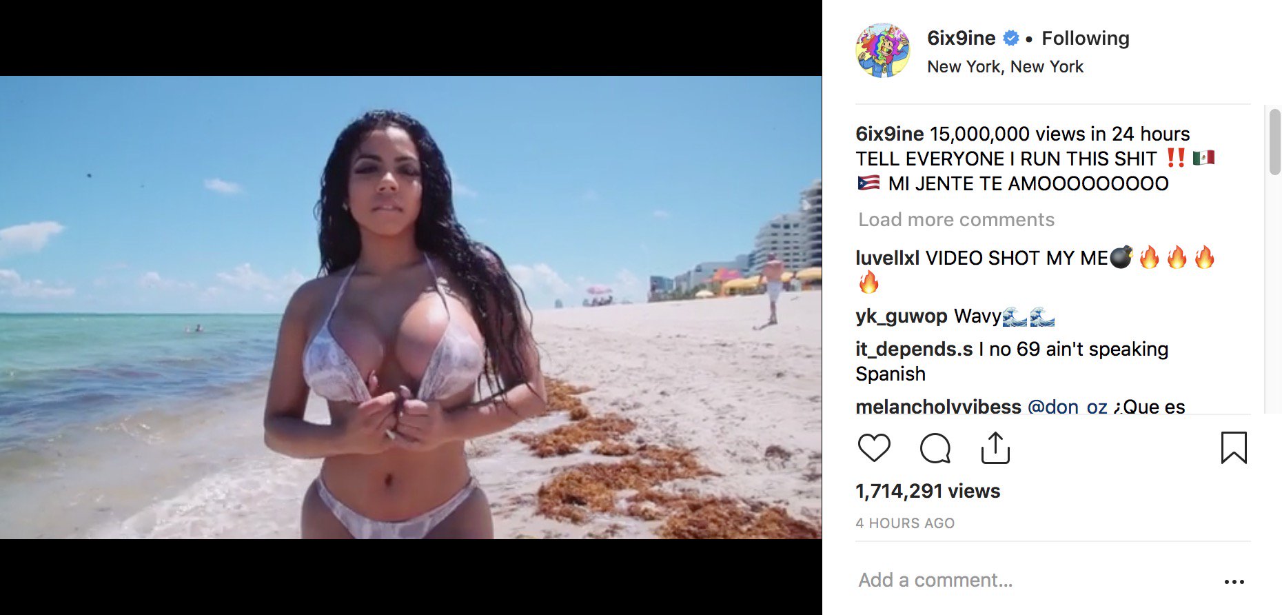 Sohh And In All Seriousness The Bebe Video Is Straight Fire Summertime Fire But Fire Nonetheless 6ix9ine Sohh And In All Seriousness The Bebe Video Is Straight Fire Summertime Fire But Fire Nonetheless 6ix9ine
