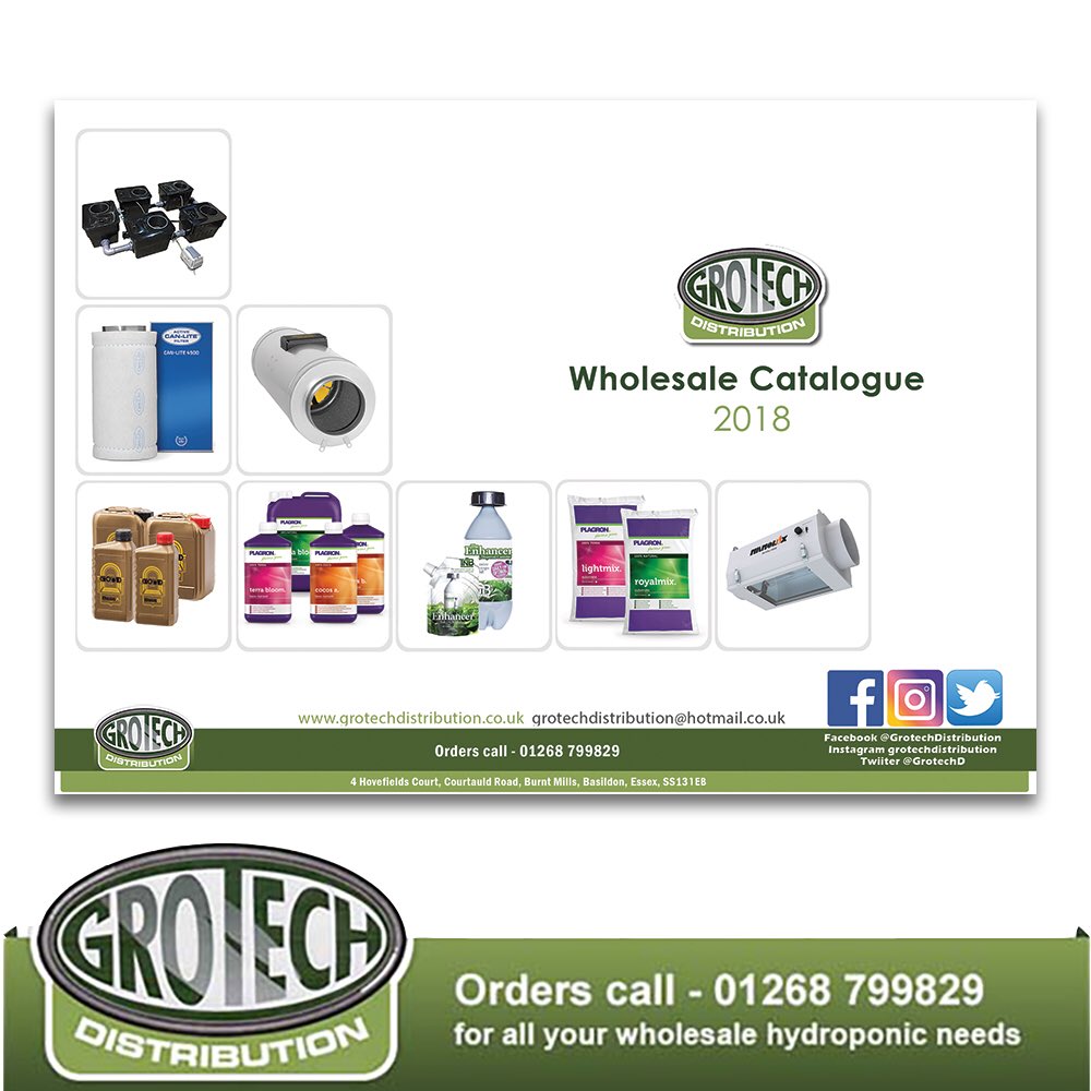 GrotechD's tweet photo. We’ve got a new catalogue, if your interested in our latest products just ask and we will get one out to you #Plagron #Gowd #tnbnaturals #Canfilter #Nanolux #supergrodwc https://t.co/41kQp8b9vf