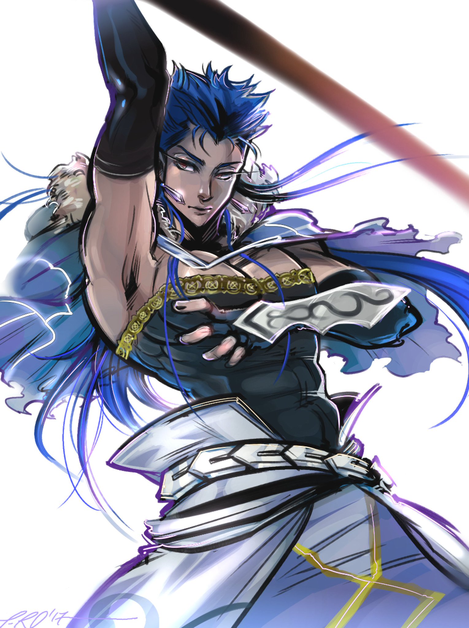 P-RO⚡ on X: A caster Cu Chulainn from a while back FGO  t.cozHON9hLmEZ  X