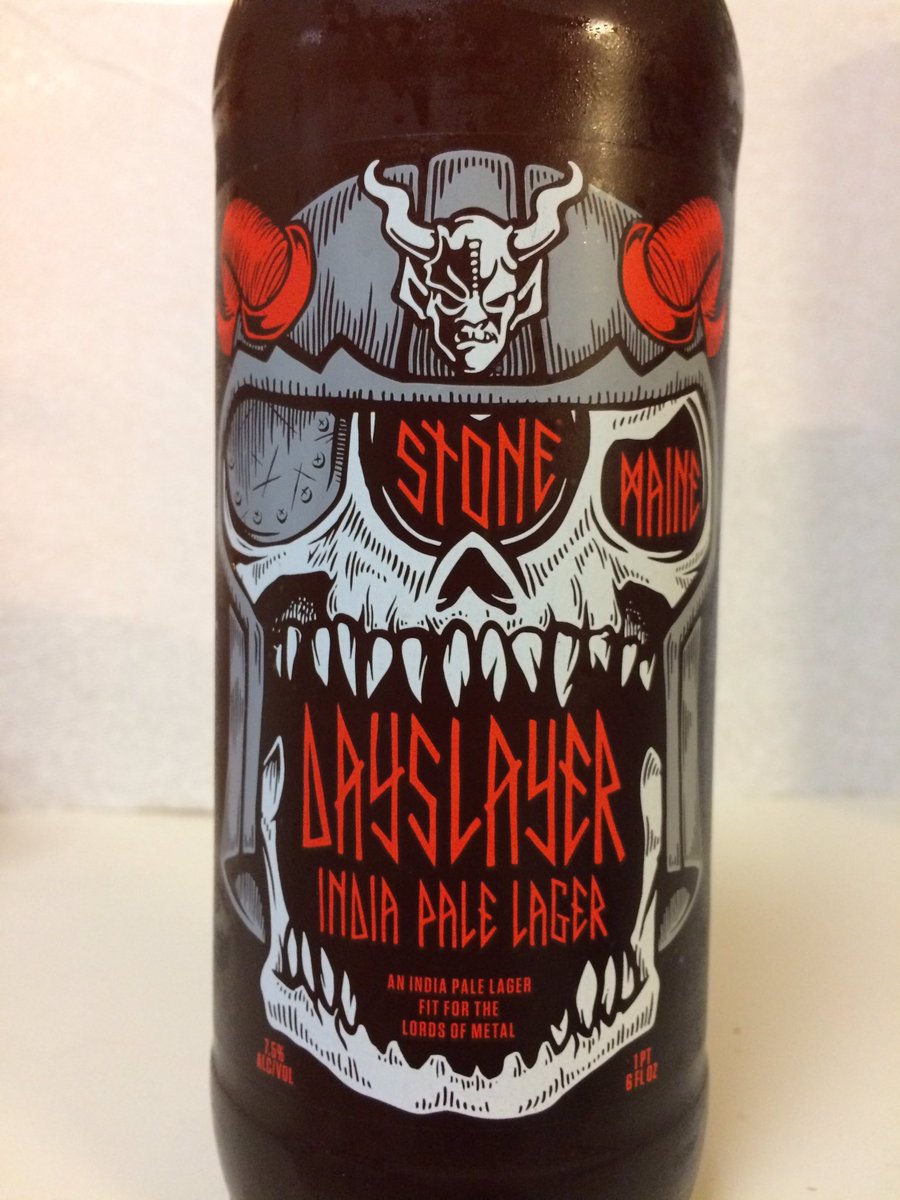 DiebytheSword66's tweet photo. My #Beer tonight #DaySlayer from #StoneBrewing Beer for #MetalHeads #Metal 🤘🤘🤘🤘 https://t.co/BCZDNfKg1T