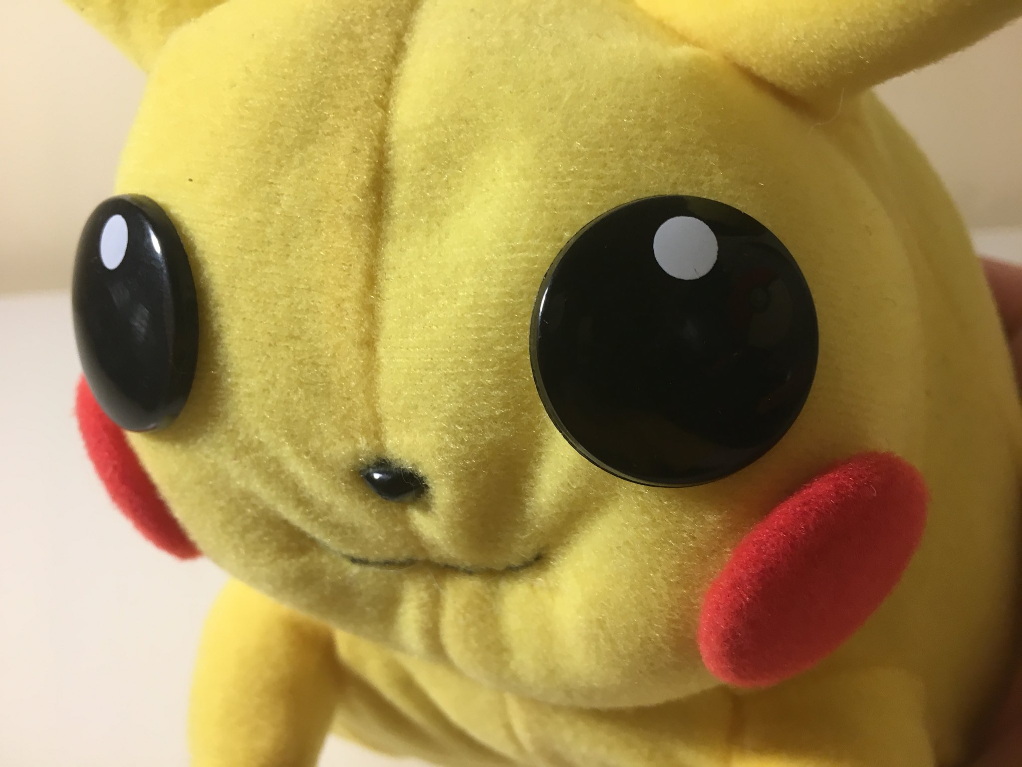 cursed pikachu plush
