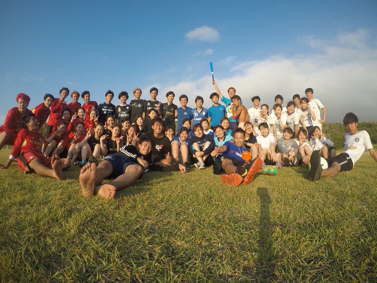 next_fukugyo's tweet photo. 大学生活4度目にして最後の夏合宿☀️
思い返せば歯を折ったり、携帯水没したり、幹部に就任して、引退して、たくさんの思い出が詰まった夏合宿
今年もすごく楽しかったです！
新幹部！応援してます https://t.co/jsonoIgASo
