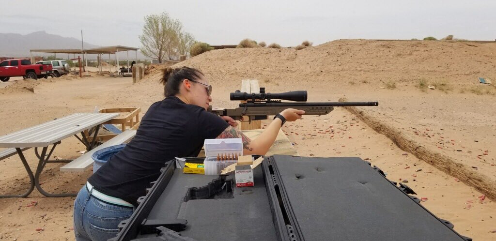 phoenixxsixx's tweet photo. Fun day at the #range today with someone I play games with, TittyCity, #shooting his #guns!!
Remington 700, suppressed AR pistol, Glock 23
#military #shootingrange #shootingrangefun https://t.co/ySRSg19tqs