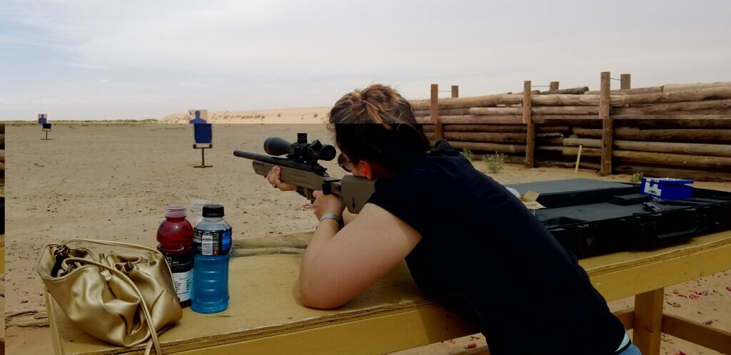 phoenixxsixx's tweet photo. Fun day at the #range today with someone I play games with, TittyCity, #shooting his #guns!!
Remington 700, suppressed AR pistol, Glock 23
#military #shootingrange #shootingrangefun https://t.co/ySRSg19tqs