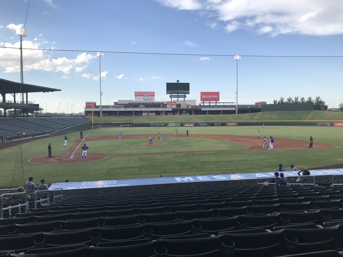 AZL Cubs lead on 3 run double by Alexander Guerra!