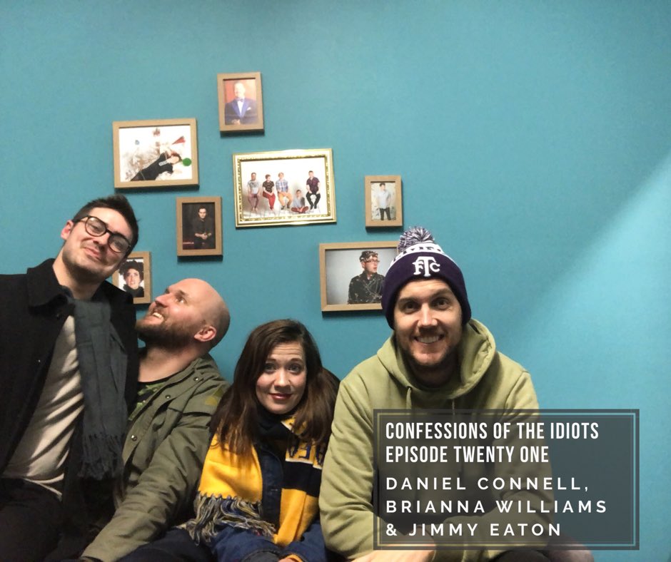 mrsammyp's tweet image. Brand new, and very funny, episode of my silly little confessions podcast is now up with @DanielC0nnell3 , @willsybee and @jimmyjameseaton here: itunes.apple.com/au/podcast/con…