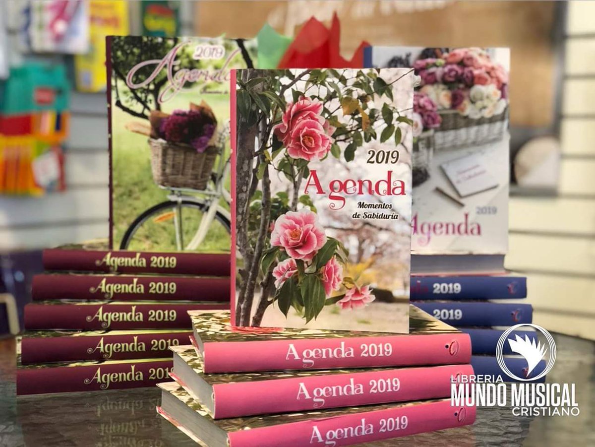 MundoMCristiano's tweet photo. ¡Hermosas Agendas 2019 ya disponibles! Visitanos en Hatillo, Humacao y Ponce https://t.co/QMkHty8oBi