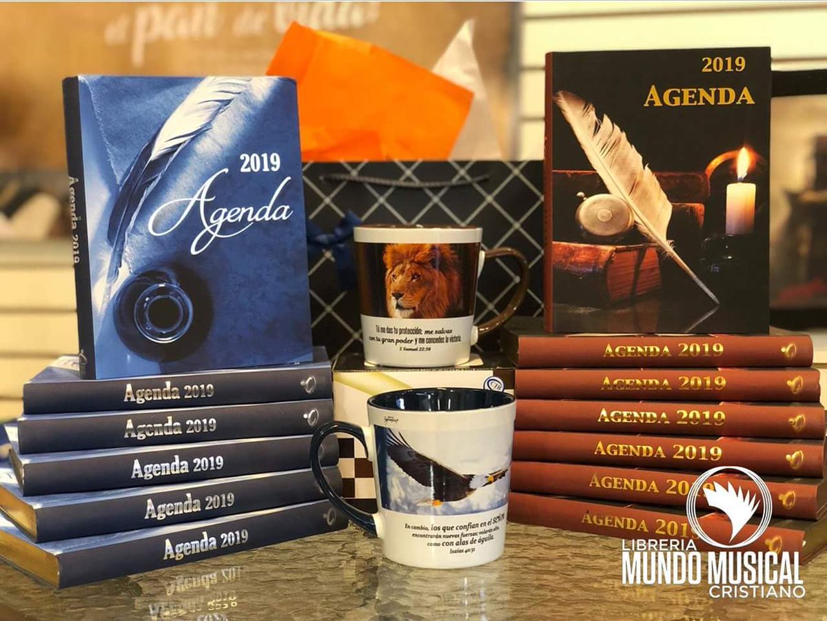 MundoMCristiano's tweet photo. ¡Hermosas Agendas 2019 ya disponibles! Visitanos en Hatillo, Humacao y Ponce https://t.co/QMkHty8oBi