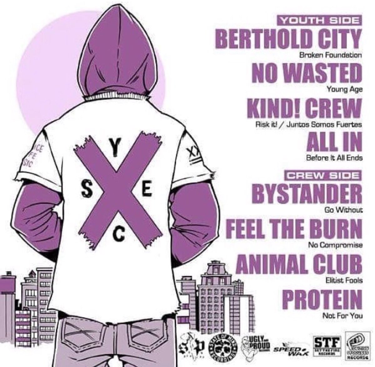 The Youth Crew comp have always give me new favorite hardcore to look forward to every year. When I see that No Wasted and Animal Club is on this year comp, I feel the hxc spirit become aroused within me. I am excited! But they should have include Monkeyfellow. Maybe next years.