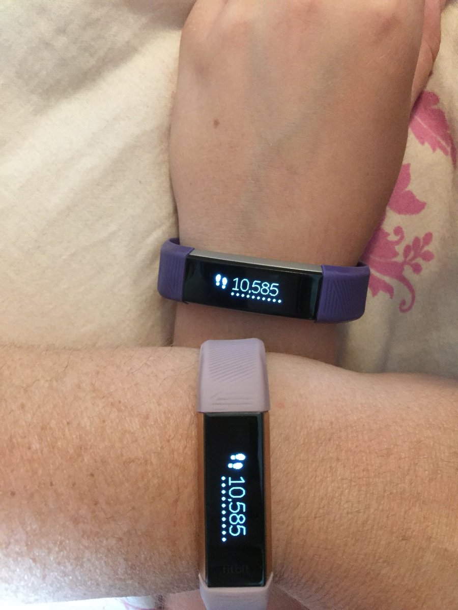 SunRunner96's tweet photo. We nailed it! #10,000steps #Motivation #Determination #Goals #FitbitGirls #Awesomesauce #IdenticalSteps #HappySaturday #MarshmallowLasers https://t.co/CBTbnjuSad