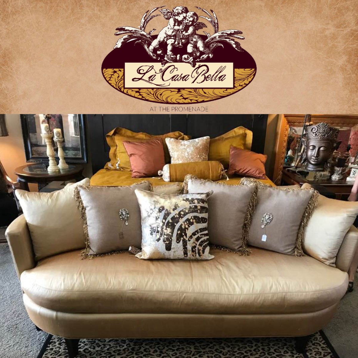 Happiness is a day on the couch!
#LaCasaBellaABQ  #HomeConsignment #FurnitureConsignment #InteriorDesign