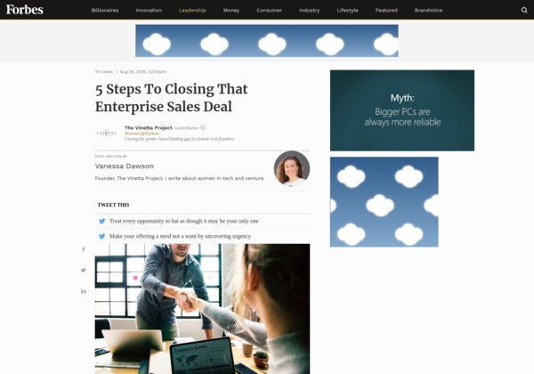 5 Steps To Closing That Enterprise Sales Deal  bit.ly/2Pon0qz