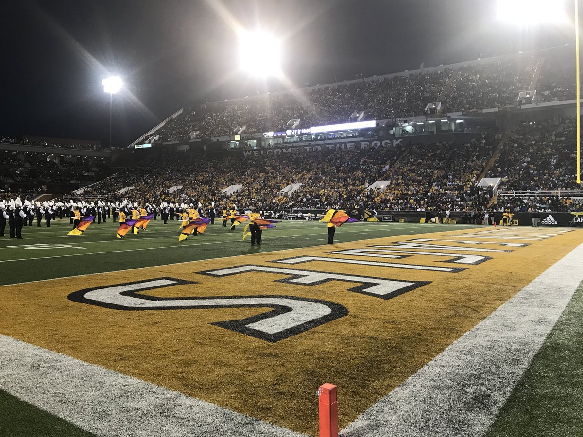 USMGoldenEagles's tweet photo. Fans 1, Rain 0.

Y’all are awesome. 💪🔥 #SMTTT https://t.co/HbVhovLC9L