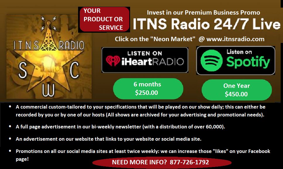 itnsradio's tweet image. #AD   #Alabama    #adsonline    #adsonradio    #Advertise