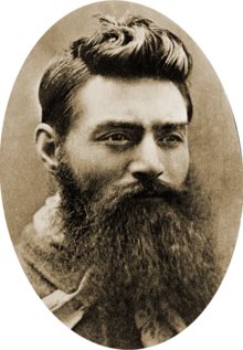 We have just reached Kelly country!  Edward "Ned" Kelly (June 1855–11 November 1880) is Australia's most famous bushranger. He has become a symbolic figure in Australian history, folklore, books, art and movies. HE WAS ALSO AUSTRALIA’s FIRST HIPSTER #tokv #NRS18