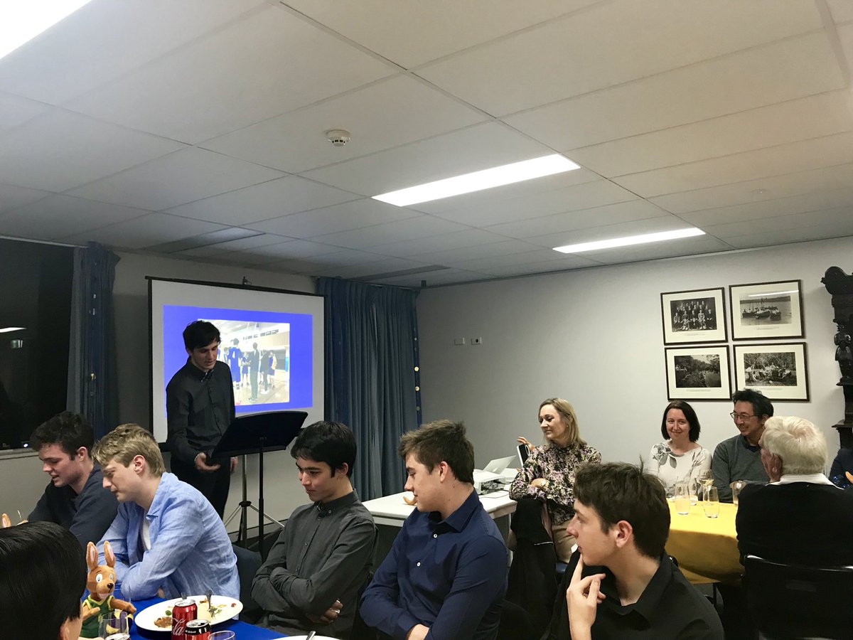 HugoEngele's tweet photo. A lovely way to end the AFL and Volleyball season. Thank you to all parents and staff for their support of our students throughout the winter season. Congratulations also to our inaugural Agere Contra Medal winner. #SACSport #goaloys https://t.co/sS3RtBPwpW
