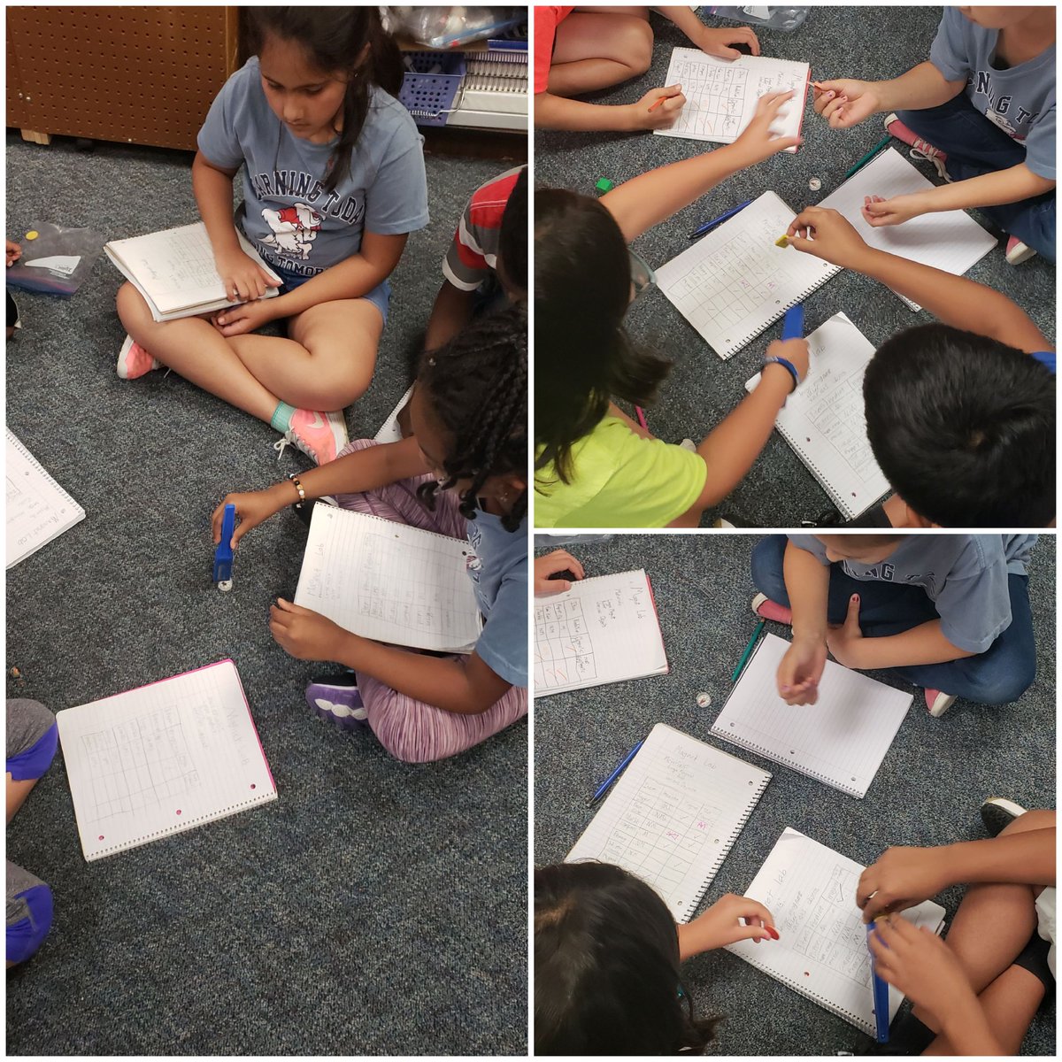 mrsbivinscbe's tweet image. #ThirdGradeScience lab #cbe_eagles students collaborate to provide #CER Claim, Evidence, and Reasoning about magnets. #LearningTodayLeadingTomorrow #MrsBivinsCBE_3rd