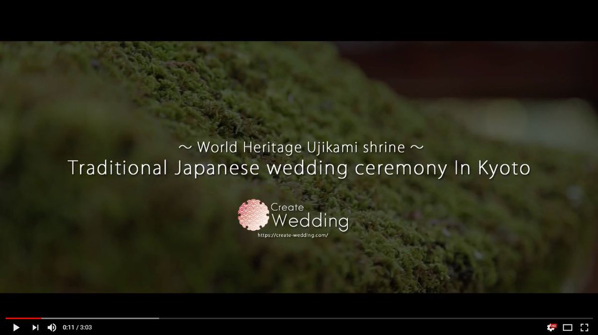 createwedding11's tweet photo. We uploaded a video of Japanese Wedding at world heritage shrine 'Ujikami-shrine'. Please check out our new video on YouTube!!
https://t.co/yp5PKq5TYO
#createwedding #japanesewedding #shintowedding #shinto #ujikamishrine #weddingceremony #weddinginjapan #shrine #kyoto #japan https://t.co/L90OZCuOMp