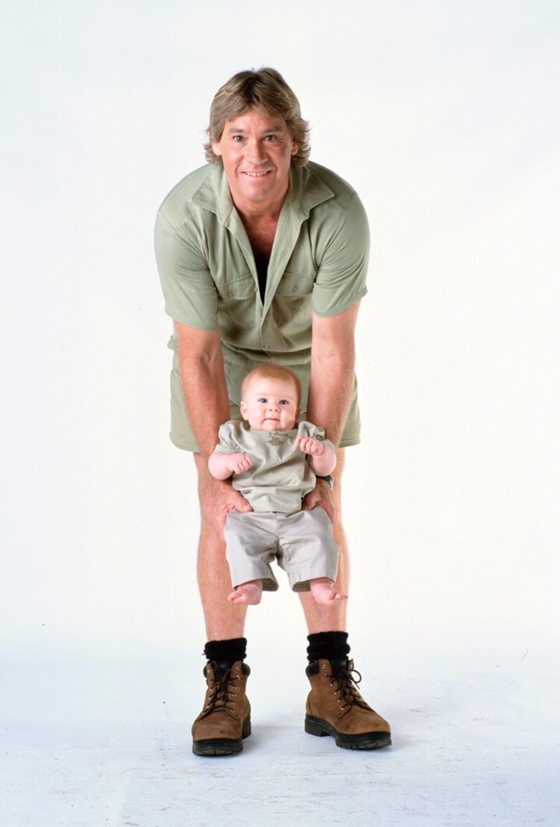 TerriIrwin's tweet photo. Happy Father’s Day Australia. More than anything,Steve loved being a dad. He’d be so proud of his kids. Sending love to all the dads today. https://t.co/rU8dz8Xo5e