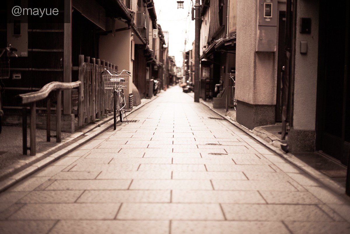 馬走日on Twitter 西花見小路 Sal50f14 京都散步