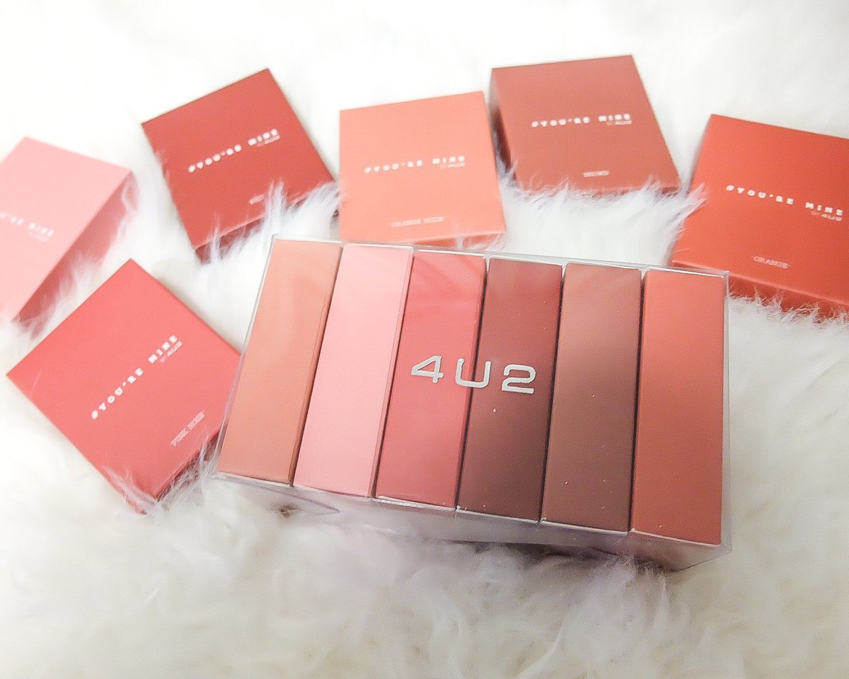 mimilkss's tweet photo. [ แจก ] กรี๊ดมากกกกก Collection ลิปใหม่ของ 4U2 คือดีมาก สีแบบดีงามทุกสีอยากให้ทุกคนได้เห็นอ่ะ สวอชอาจไม่สวยแต่อยากให้ดูทุกสี เด็ดจริง เอางี้เราแจก แจกให้คนที่อยากลองของใหม่ มาค่ะมาเล่นกัน🎉 #4U2youaremine 
💓กติกา💓
1. Follow
2. Retweet โพสต์นี้ 

😍เอาไปเลยแพ็คนึง 18 สี!!!!😍 https://t.co/RCAPZ2Rfyl