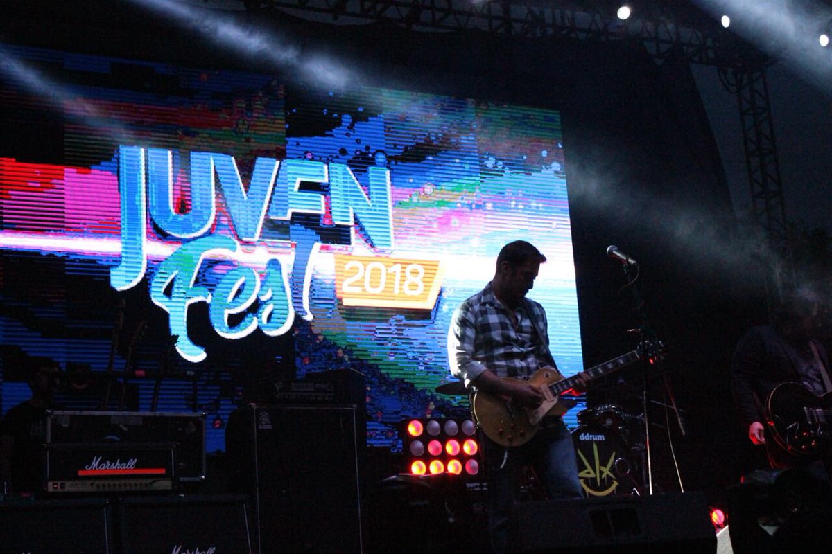 IMJ_DGO's tweet photo. A unos minutos de @DELUX en el #Juvenfest 🤘🏻 https://t.co/yQxVZChD66