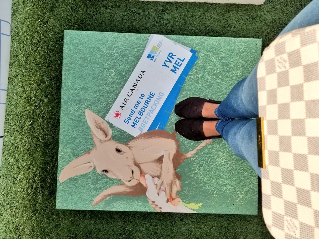 Jasniquegill's tweet image. #GETPACKING @yvrairport