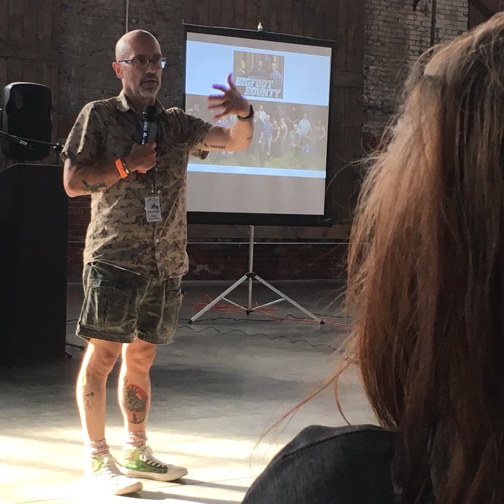 msouliere's tweet photo. Today was the first day of the 3rd annual International Cryptozoology Conference, here in Portland, Maine. It has been great!  Here is a wee sample of pics from the day - a morsel of the larger picture! More details: https://t.co/axlD3SJEbO https://t.co/Z5lJWfmJey