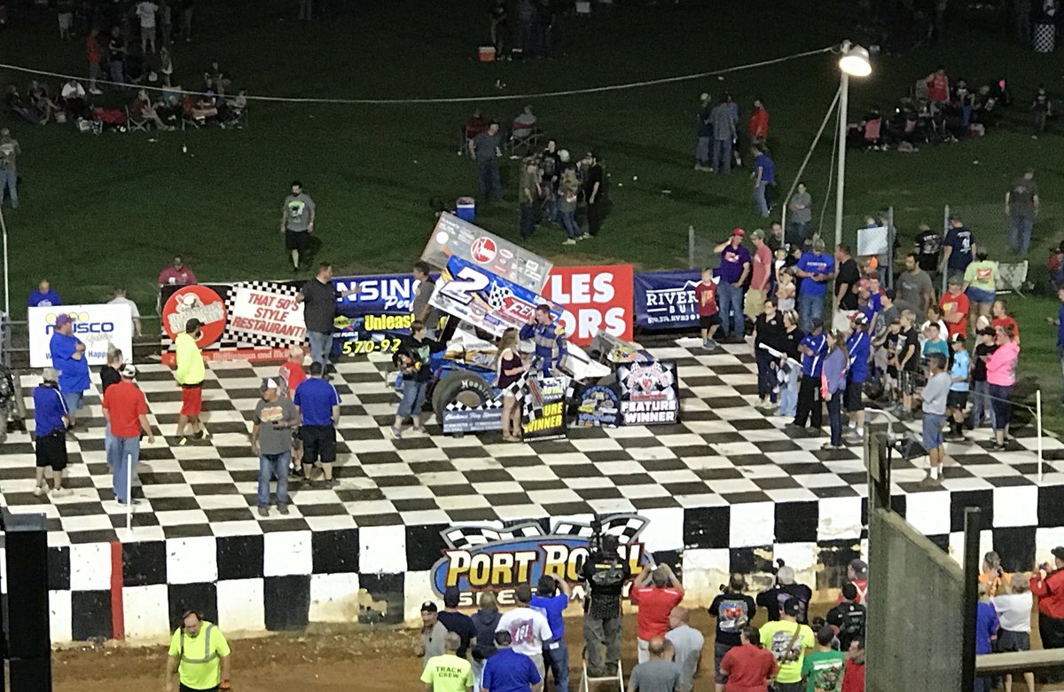 PortRoyalSpdway's tweet photo. AJ FLICK FIRST CAREER WIN AT THE PORT ROYAL SPEEDWAY https://t.co/XSQaII6i4c