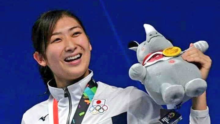antoagustian's tweet photo. Rikako Ikee (JPN), peraih medali emas terbanyak di #AsianGames2018. Ia meraih 6 medali emas dari #Renang gaya bebas 50m, gaya bebas 100m, gaya kupu-kupu 50m, gaya kupu-kupu 100m, gaya bebas 4x100m dan gaya ganti 4x100m. Ia kelahiran 4 Juli 2000. https://t.co/zX7YfLQG9t