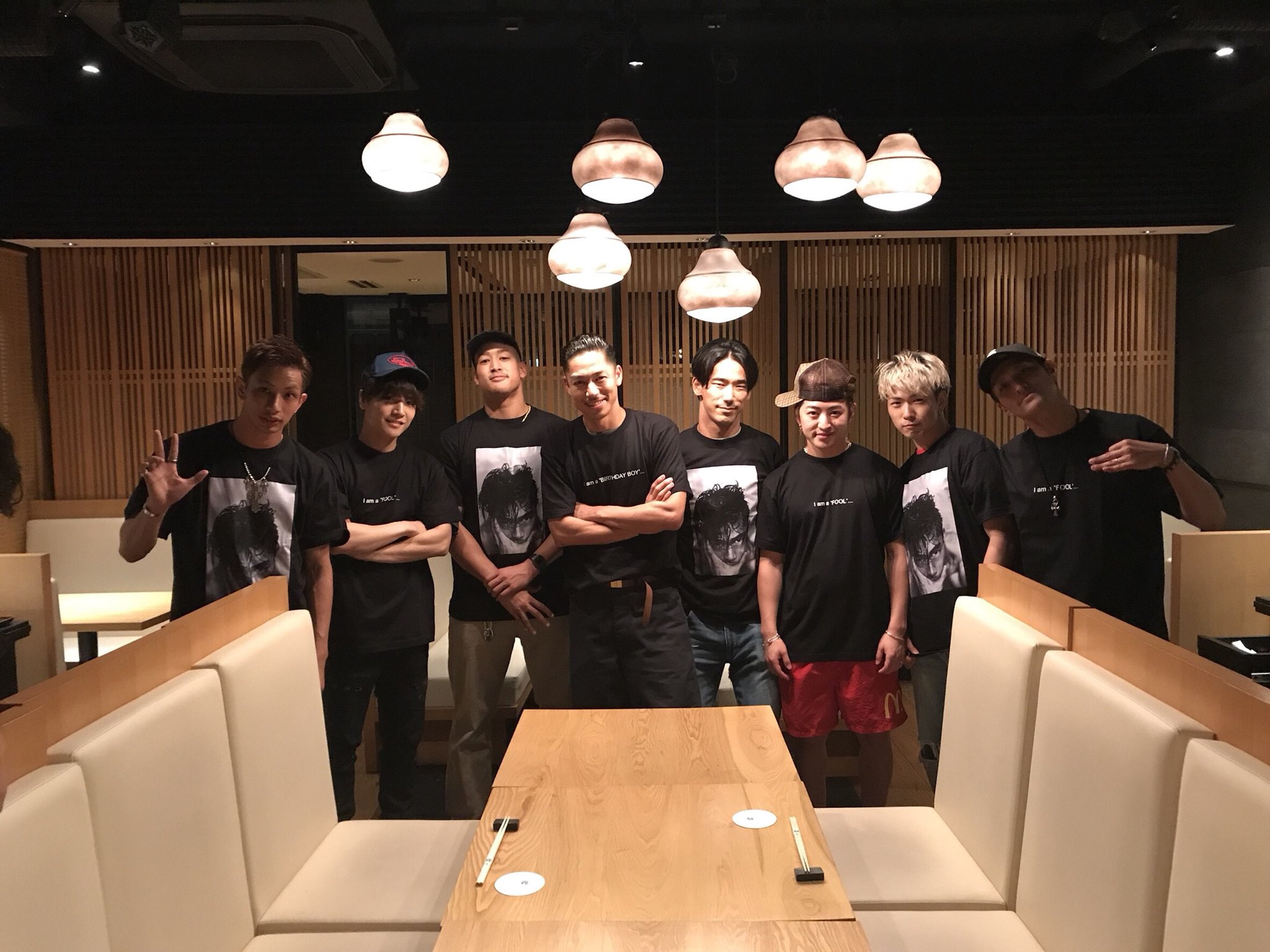 Exile Akira Rag Pound Og Real Rag Poundこれが本当のフルメンバー 最高の会でした Foolのデザインtを Twiggzがつくってくれました Thank You Bro Ldh T Co Gi08kwt13i Twitter