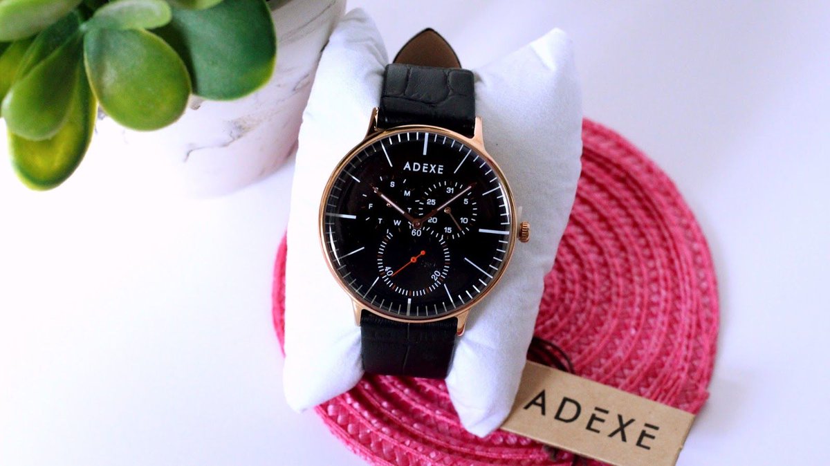 LuceStephenson's tweet image. Handcrafted Luxury Black @ADEXE_Watch  buff.ly/2wytTkH

#smallbloggers #smallblog #smallstreamers #smallyoutuberarmy