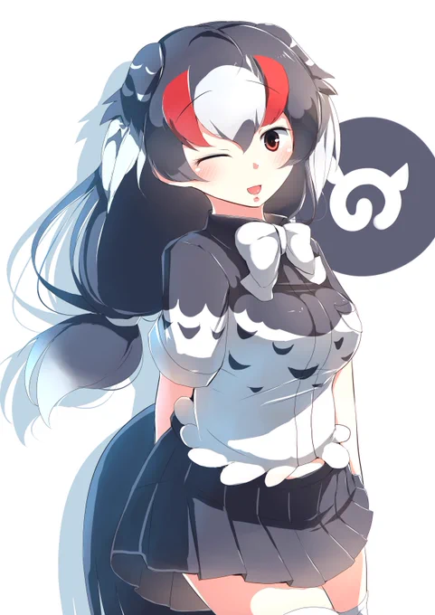 ライチョウちゃんの新デザイン雑描き #けものフレンズ 