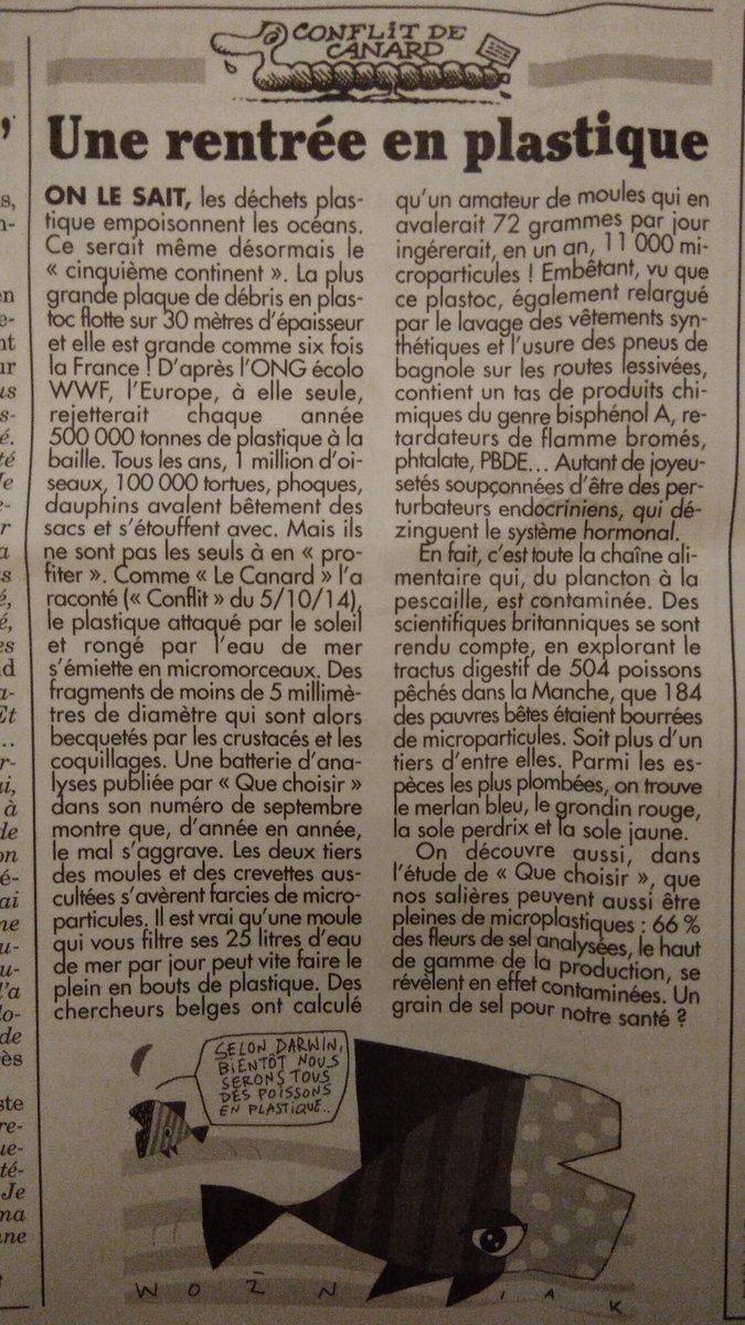 Phil_Sine's tweet photo. Le plastique, c'est fantastique... et comestible? #PlastiqueDansNosAssiettes https://t.co/z55A6yQ8po