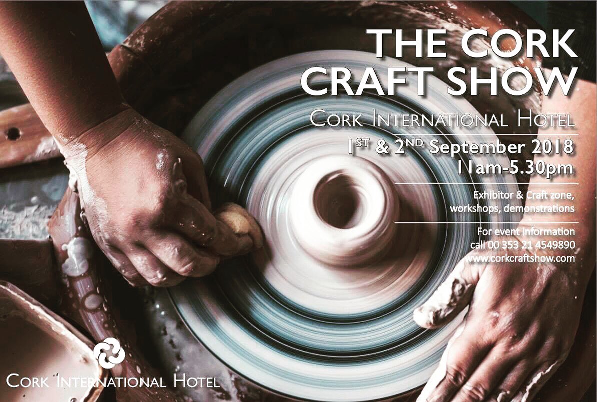 corkcraftshow's tweet photo. It’s Day 2 of the #CorkCraftShow in @No1CorkHotel - Doors open at 11am! There is incredible talent with beautiful crafts on sale. @pure_cork #PureCork https://t.co/7kh0YX6vDa
