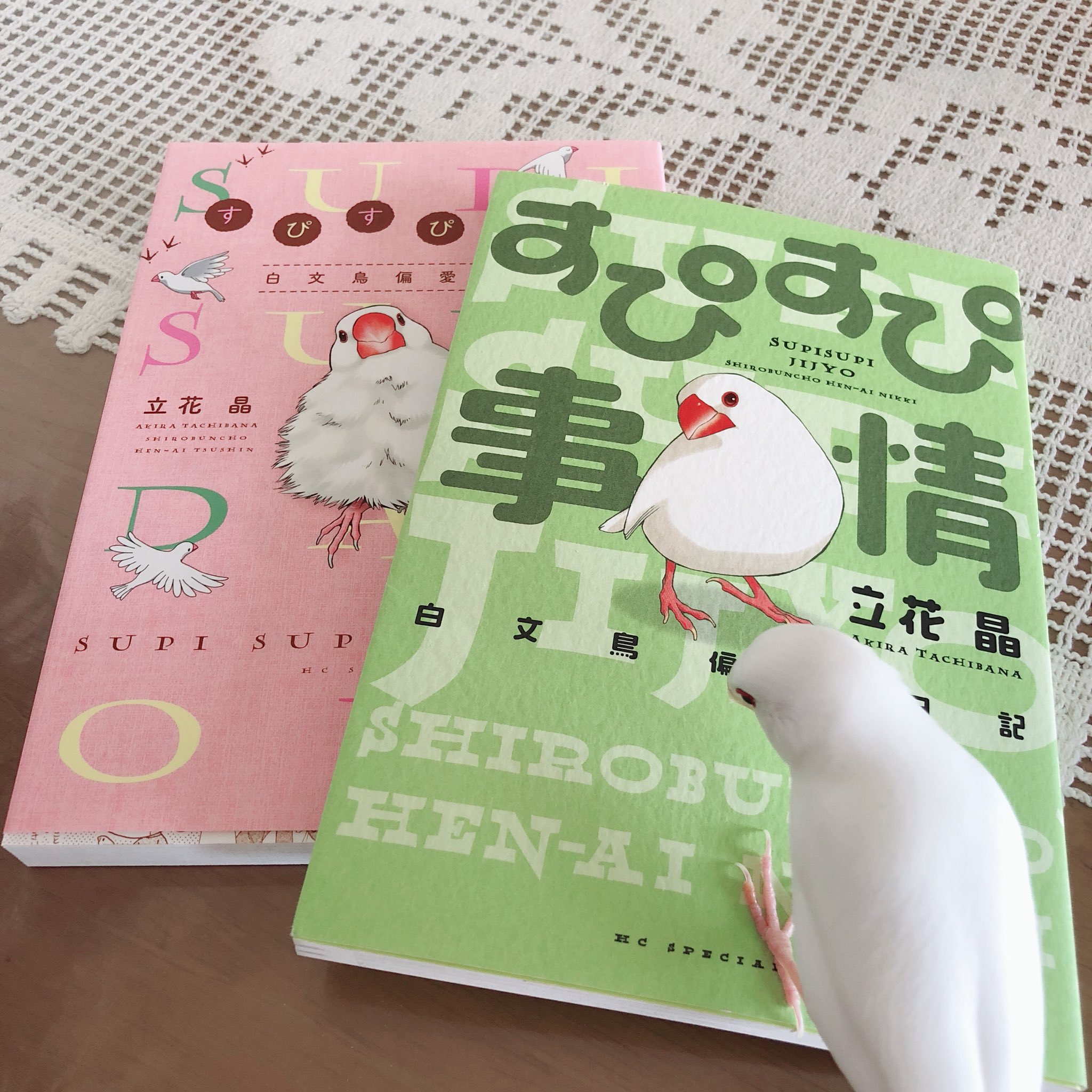 華 Hanairo Twitter પર 読みたかったこちらの2冊 緑の すぴすぴ事情 は 書籍絶版とのことで 中古で探しました デジタル版はあったけど 何度も読みたい本は紙がいい むぎと共通な事も多くて 文鳥あるある がたくさん 大切にしよう 華 Hanairo Twitter પર 読みたかったこちらの2冊 緑の すぴすぴ事情 は 書籍絶版とのことで 中古で探しました デジタル版はあったけど 何度も読みたい本は紙がいい むぎと共通な事も多くて 文鳥あるある がたくさん 大切にしよう