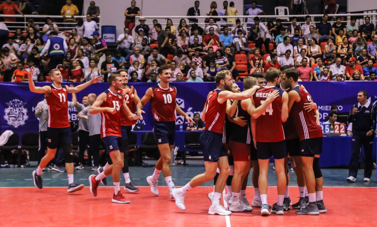 usavolleyball's tweet photo. ICYMI The U.S. Men's Team competing at the #PanAmCup finished 7th after beating Chile on Saturday | https://t.co/98mX5ciKn8 https://t.co/Bd1W4s6uko