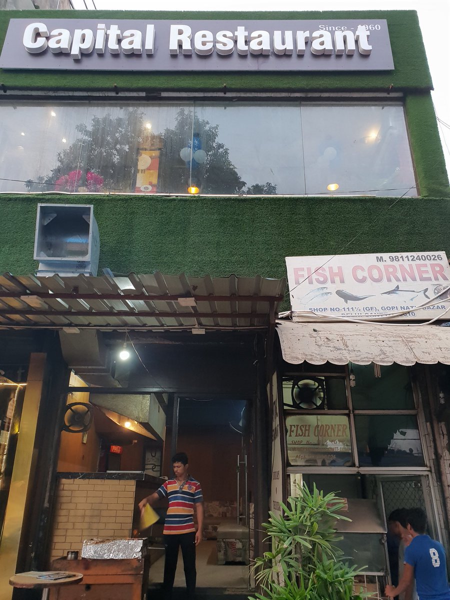 avishkarmehrot's tweet photo. #FishCorner &amp; #CapitalRestaurant @GopinathBazaar, Delhi Cantt....weekend food destinations!!! @EpicureDiary https://t.co/lS0IffivhD