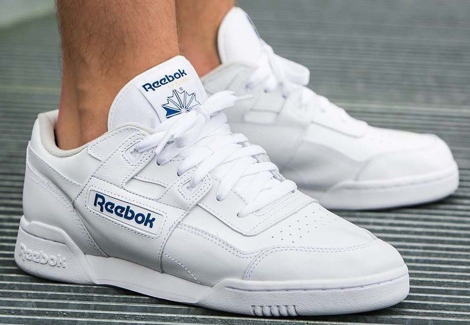 triple white reebok