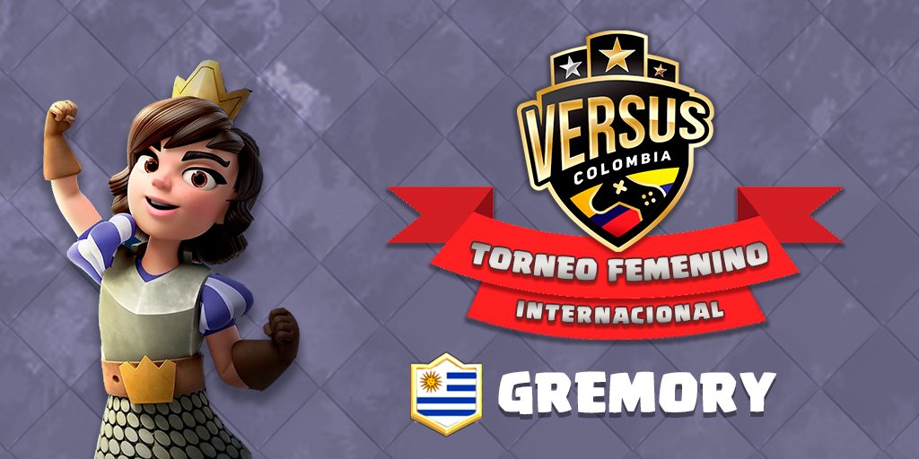 El 8 de septiembre inicia el Torneo Femenino Internacional de Clash Royale organizado por 
@vscolombiagamer
 y allí estaré compitiendo para quedarme con el primer puesto
Todos a darle RT a esta imagen para que entremos a participar por dos tarjetas de 10 USD
#VersusDeClasheras